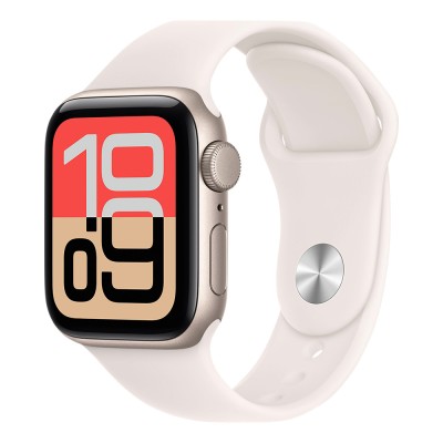 Apple Watch SE 2025 40mm Sport Starlight
